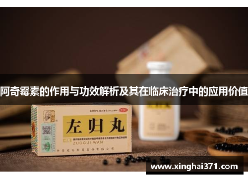 阿奇霉素的作用与功效解析及其在临床治疗中的应用价值